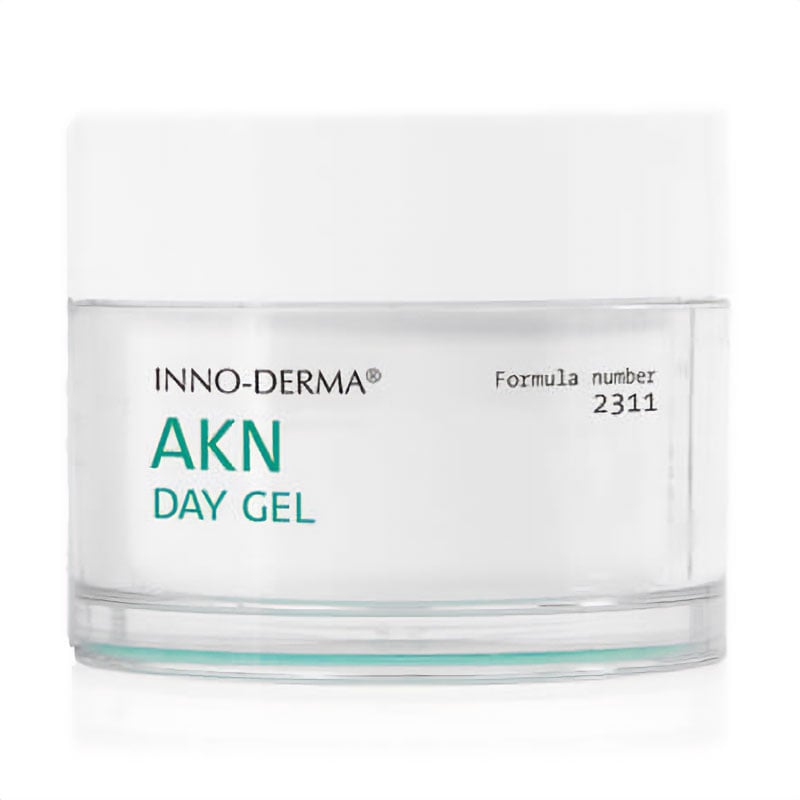Уцінка! Денний гель для обличчя Innoaesthetics Inno-Derma Akn Day Gel для жирної та схильної до акне шкіри, 50 г